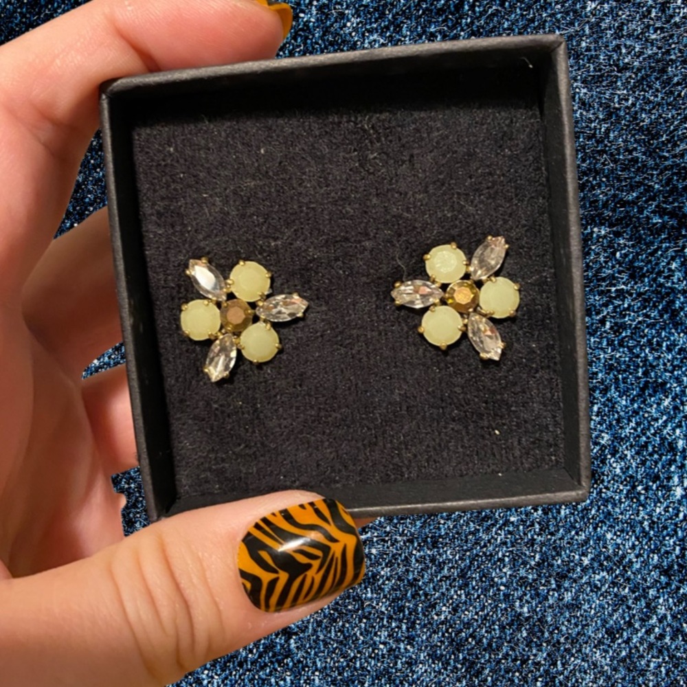 J.CREW Rhinestone Earrings